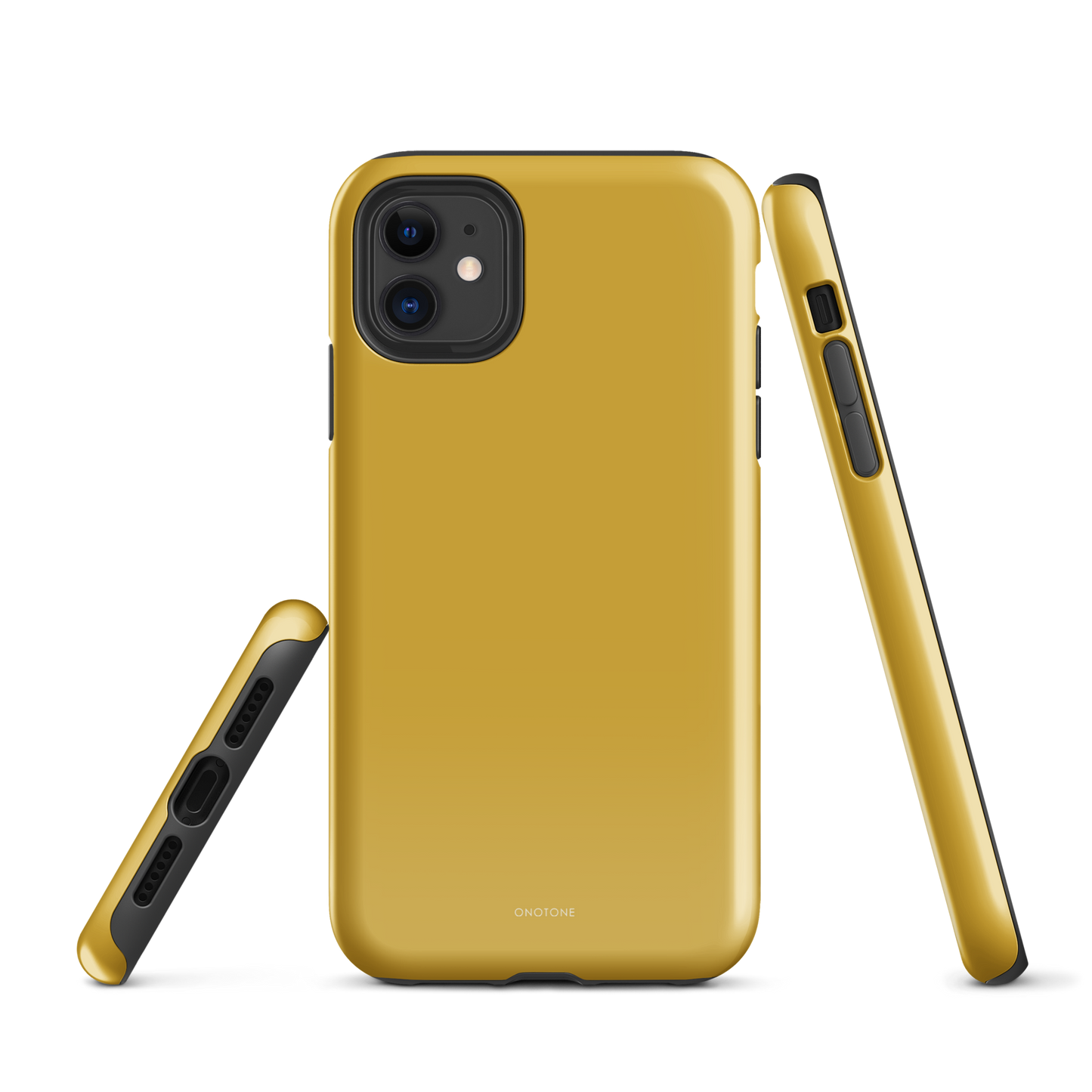 Solid Color yellow iPhone® Case - Pantone® 110