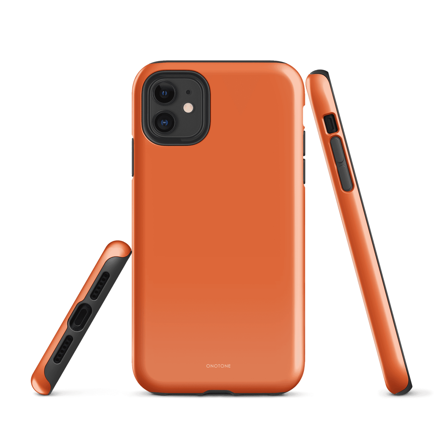 Solid Color orange iPhone® Case - Pantone® 165