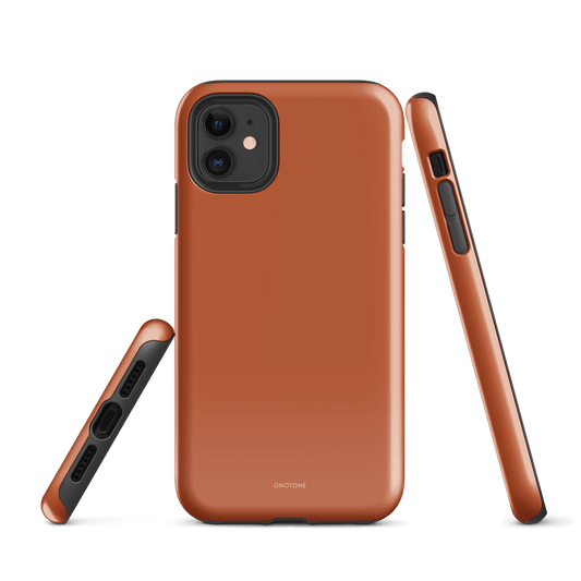 Solid Color orange iPhone® Case - Pantone® 167