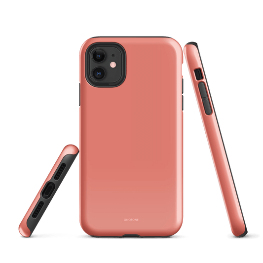 Solid Color pink iPhone® Case - Pantone® 170