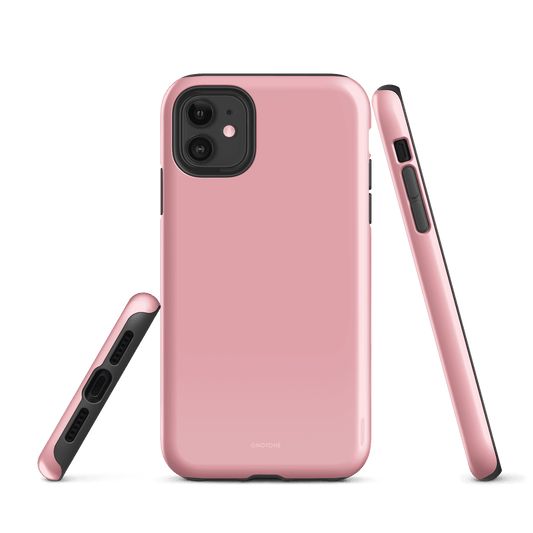 Solid Color pink iPhone® Case - Pantone® 176