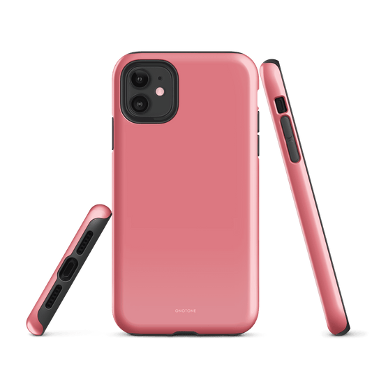 Solid Color pink iPhone® Case - Pantone® 177