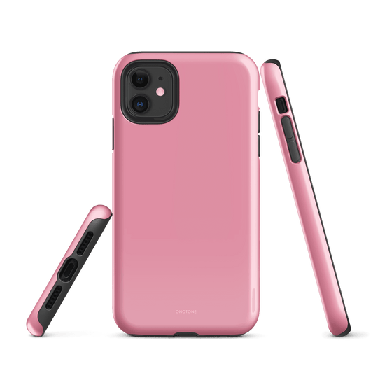 Solid Color pink iPhone® Case - Pantone® 183