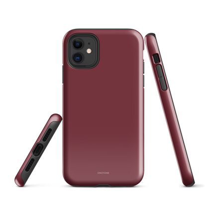 Solid Color brown iPhone® Case - Pantone® 188
