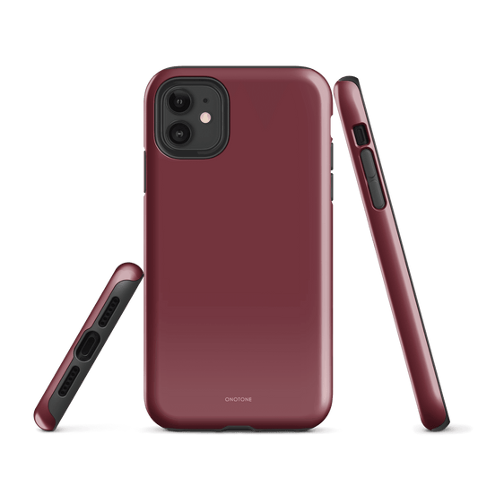 Solid Color brown iPhone® Case - Pantone® 188