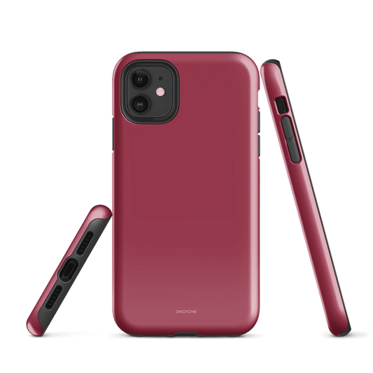 Solid Color red iPhone® Case - Pantone® 194