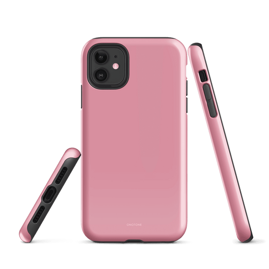 Solid Color pink iPhone® Case - Pantone® 197
