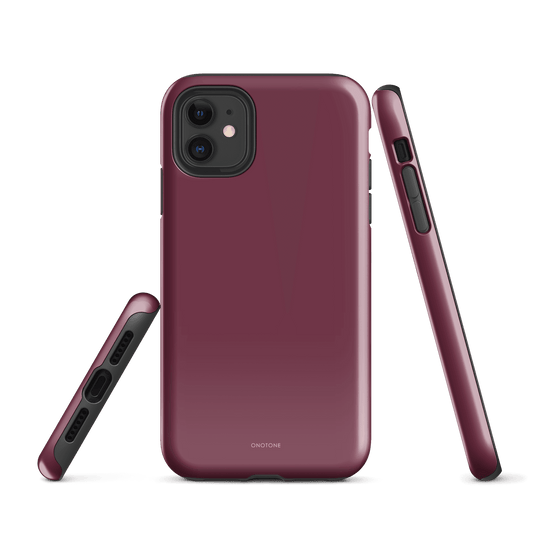 Solid Color brown iPhone® Case - Pantone® 209