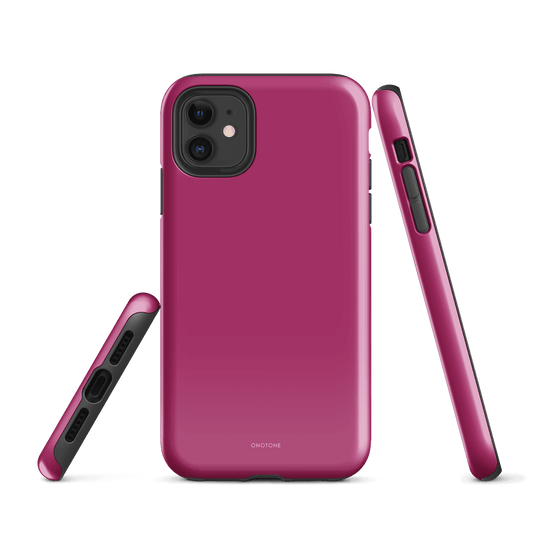Burgundy red  iPhone® Case - Pantone® 227