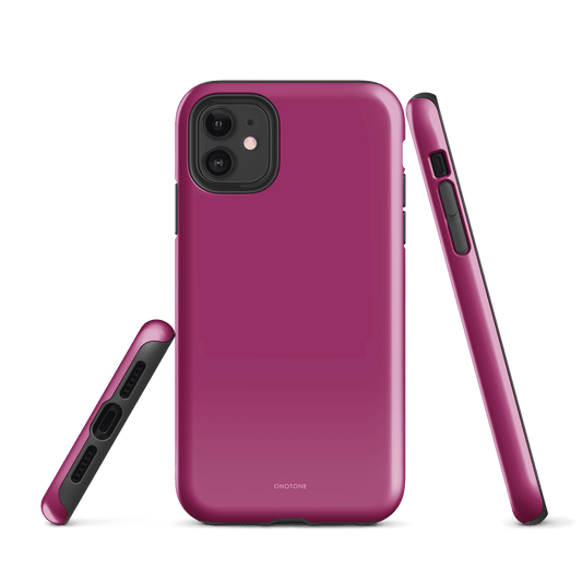 Solid Color pink iPhone® Case - Pantone® 234