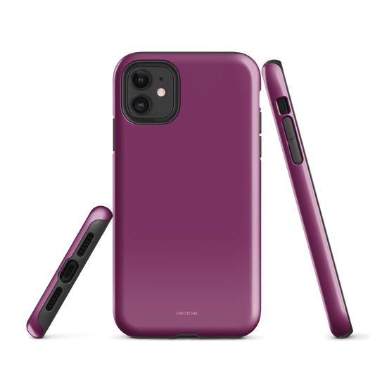 Solid Color purple iPhone® Case - Pantone® 242