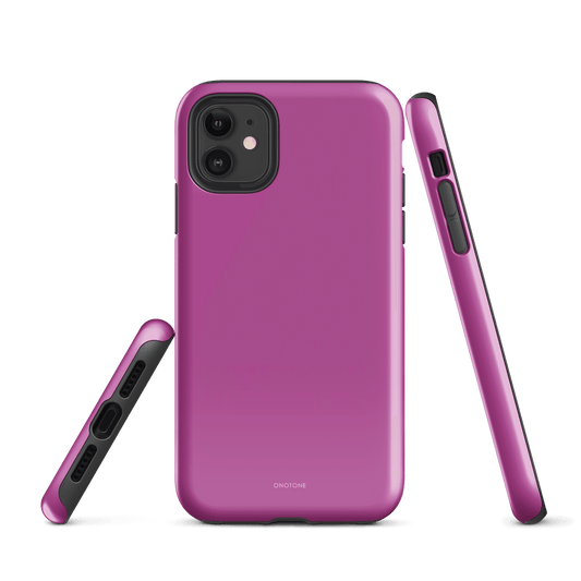 Solid Color pink iPhone® Case - Pantone® 246