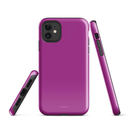 Solid Color purple iPhone® Case - Pantone® 248