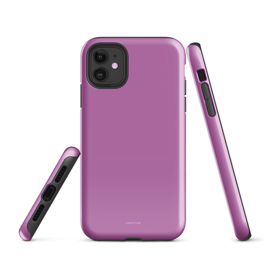Solid Color pink iPhone® Case - Pantone® 252