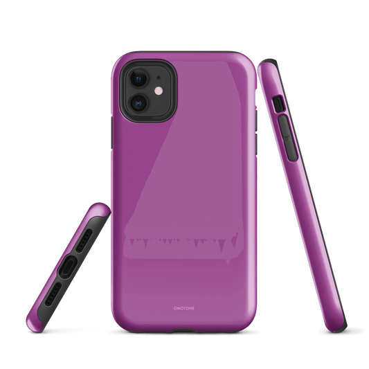 Solid Color purple iPhone® Case - Pantone® 253