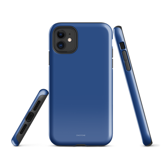 Solid Color blue iPhone® Case - Pantone® 286