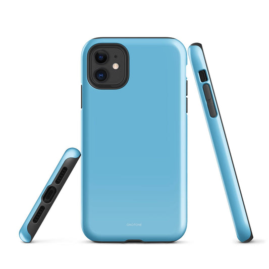 Solid Color blue iPhone® Case - Pantone® 297
