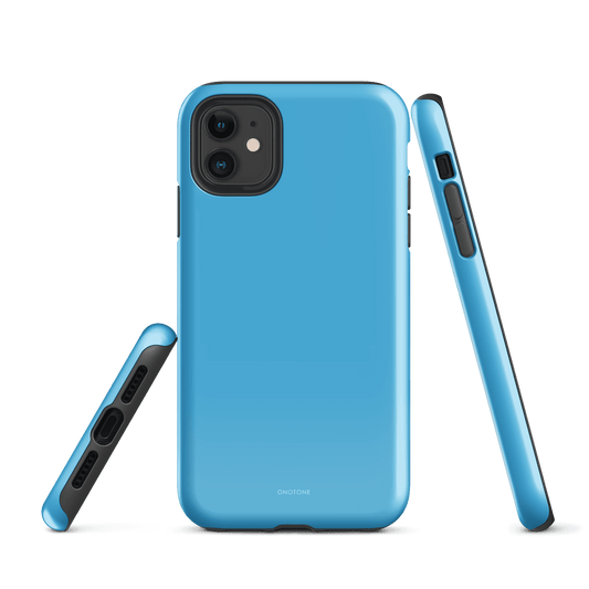 Solid Color blue iPhone® Case - Pantone® 298