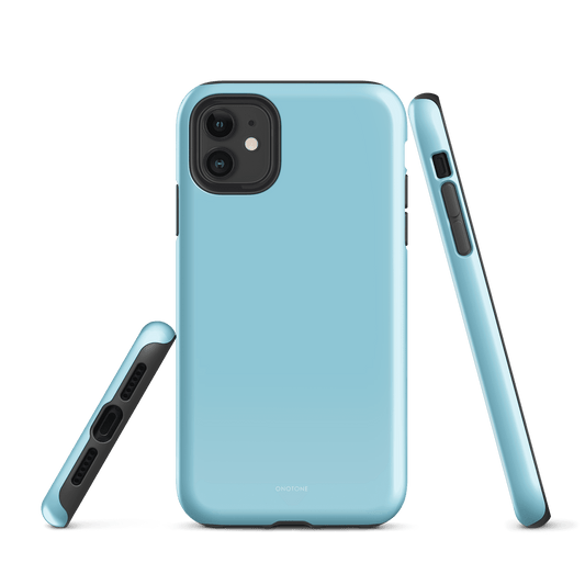 Solid Color baby blue iPhone® Case - Pantone® 304