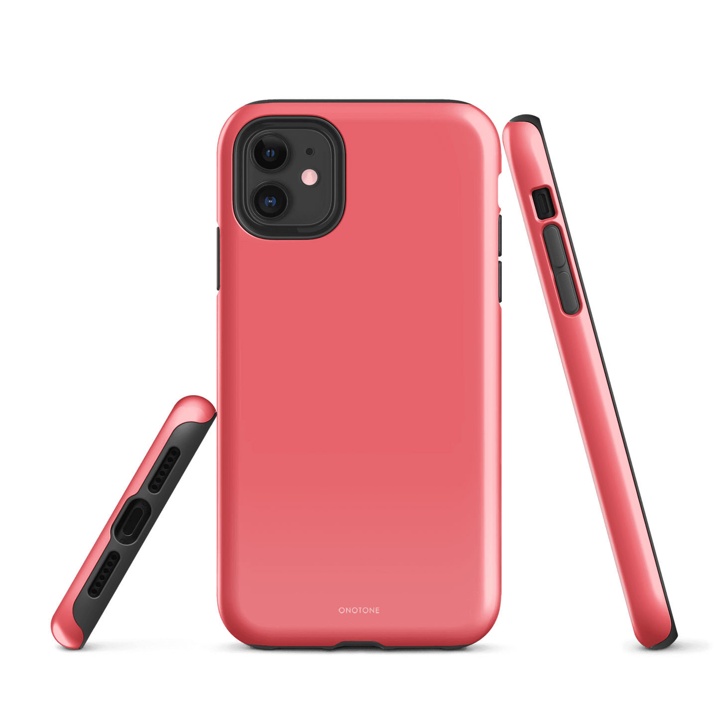 Light Coral Red iPhone Case