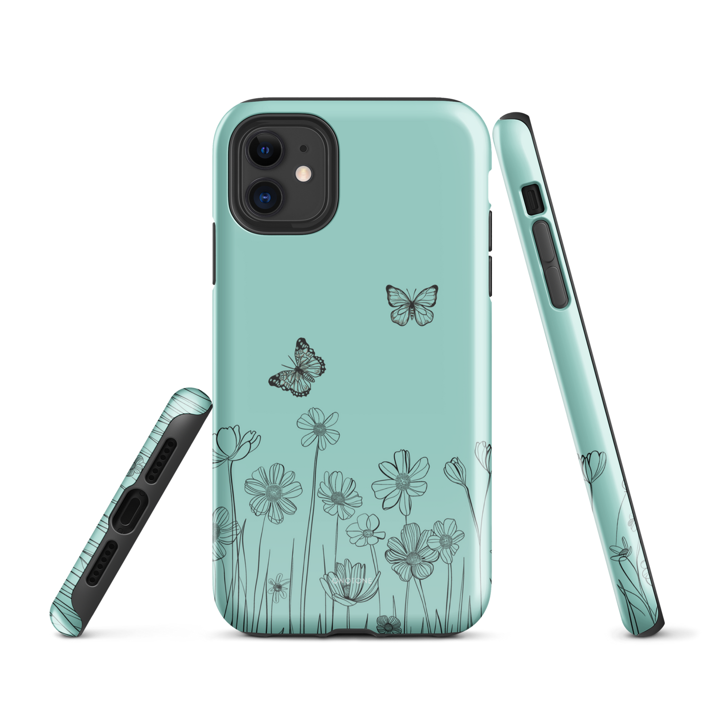 Aqua Frost Pastel Color iPhone 11 Case
