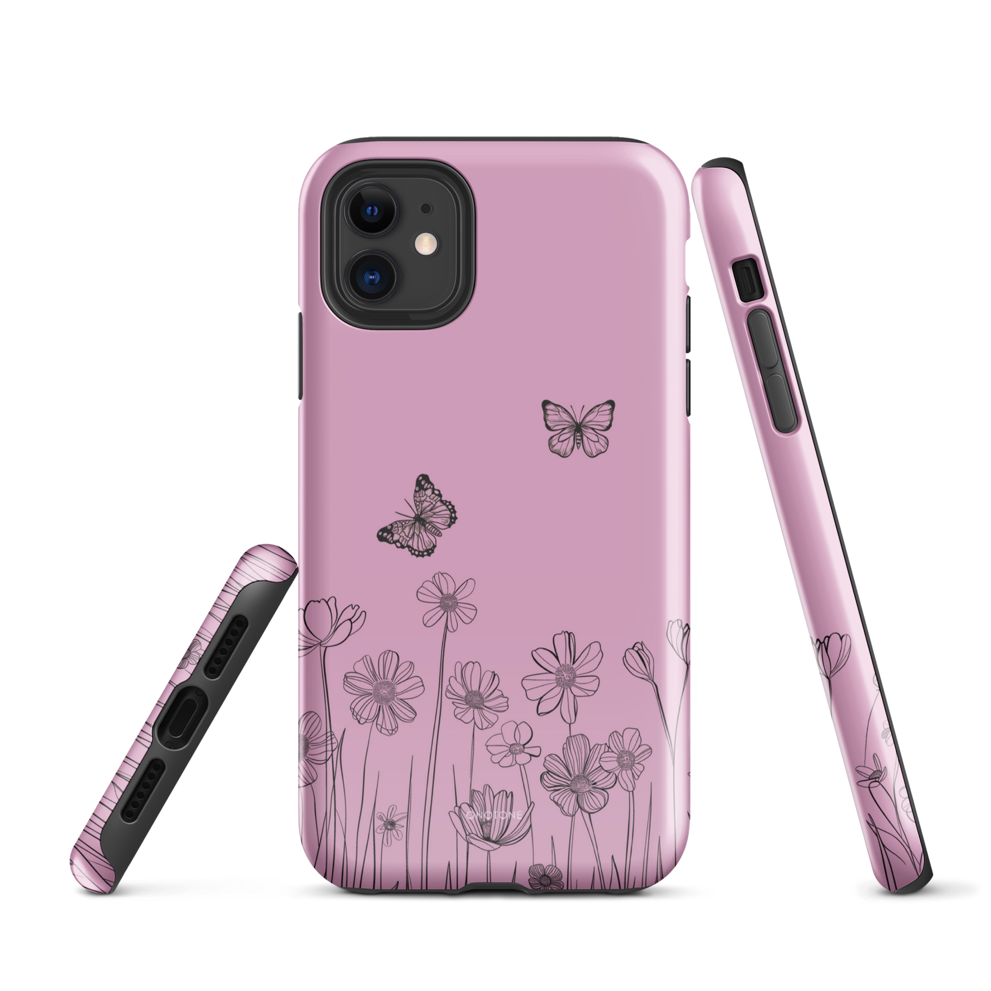 Full Blooming Pink Pastel Color iPhone 11 Case