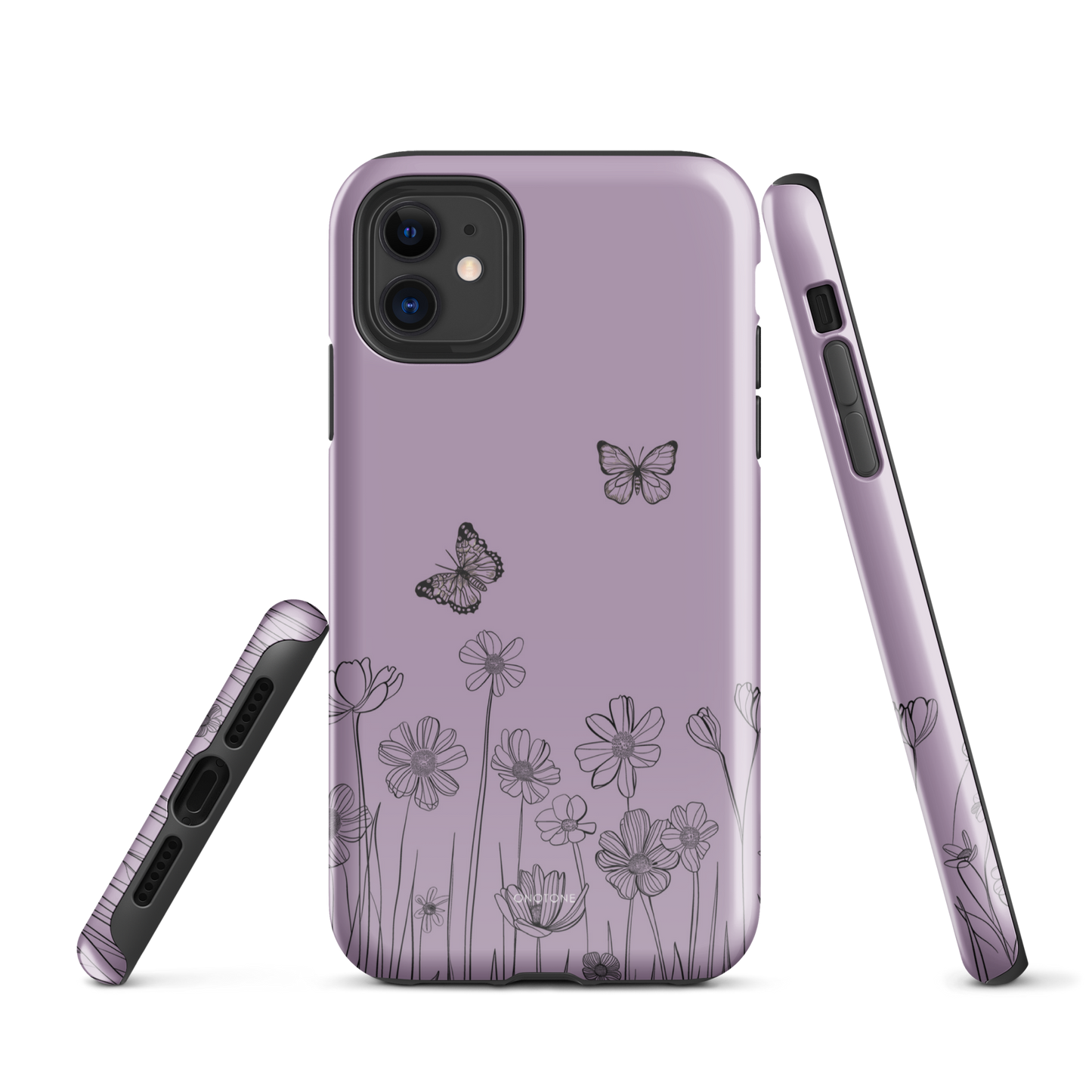 Lavender Lily Pastel Color iPhone 11 Case