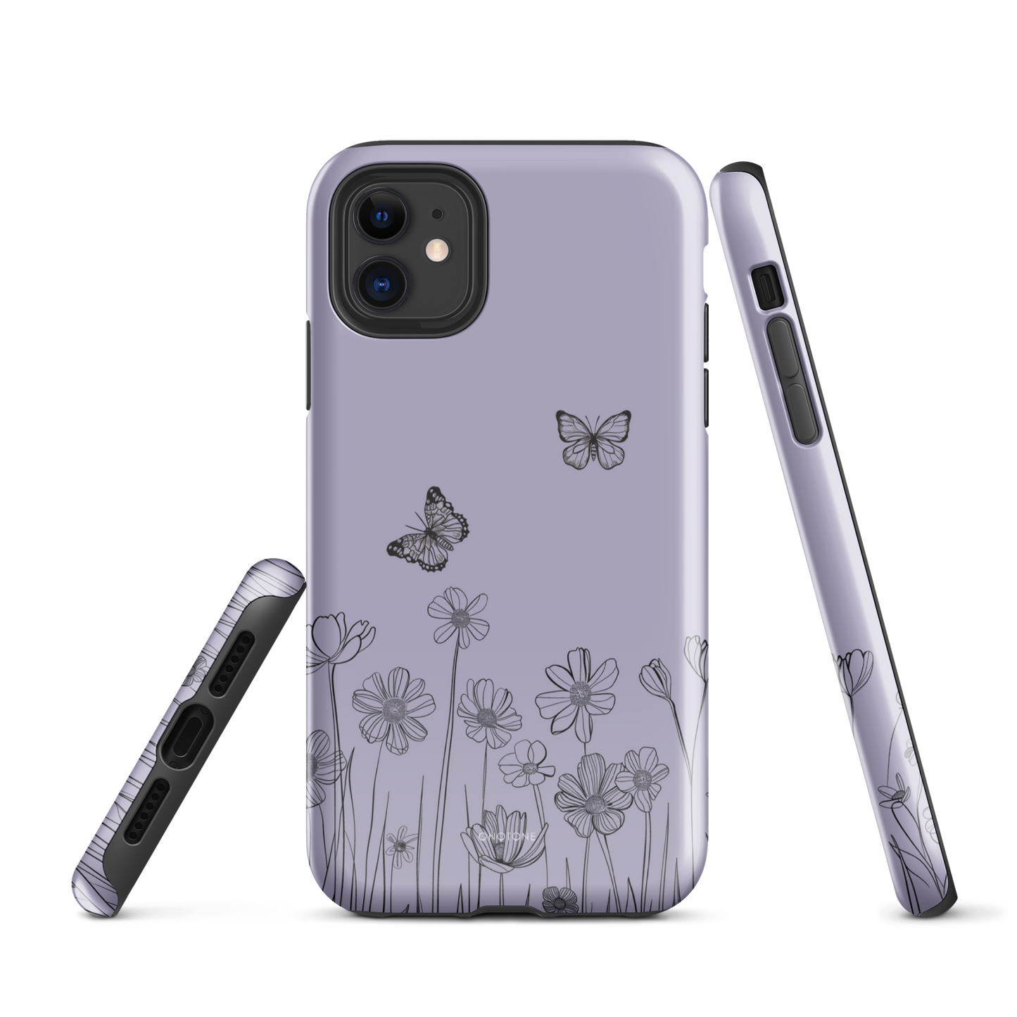 Lilac Clematis Pastel Color iPhone 11 Case