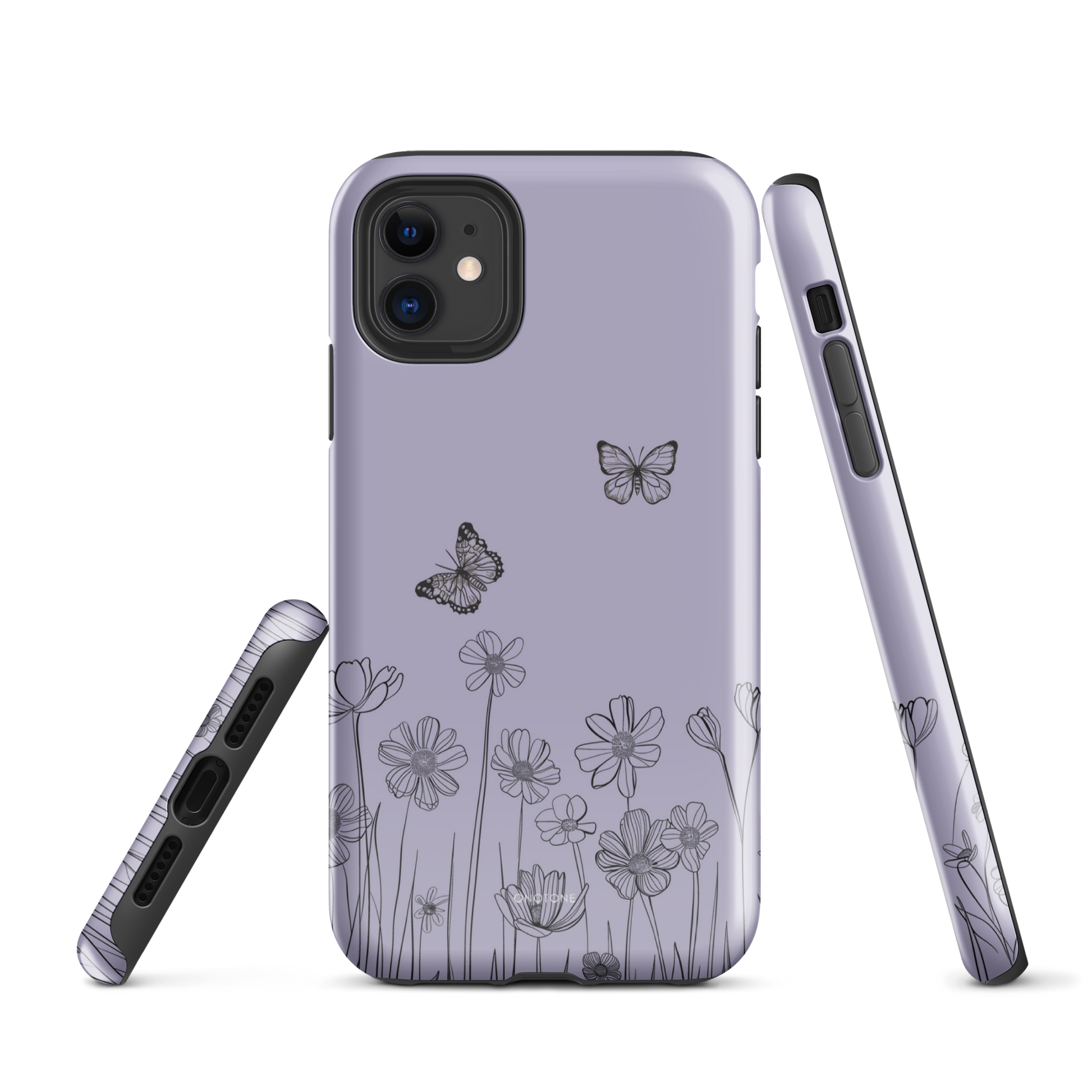 Lilac Clematis Pastel Color iPhone 11 Case