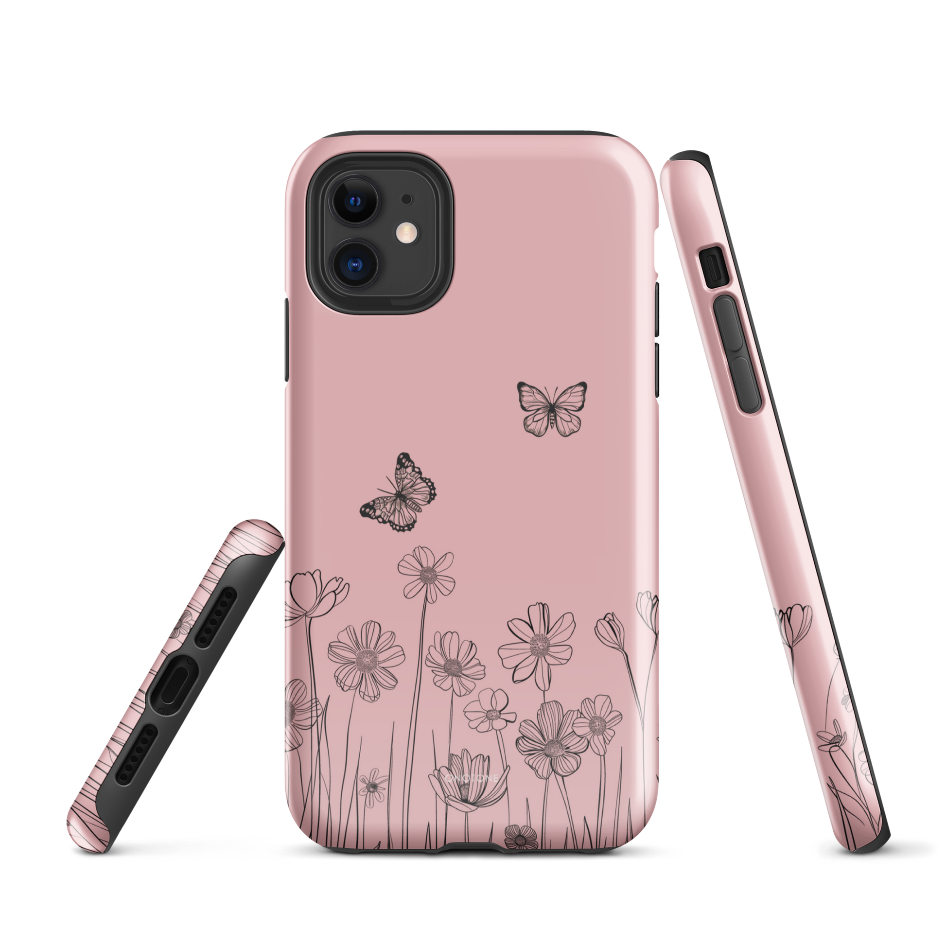 Rosy Touch Pastel Color iPhone 11 Case