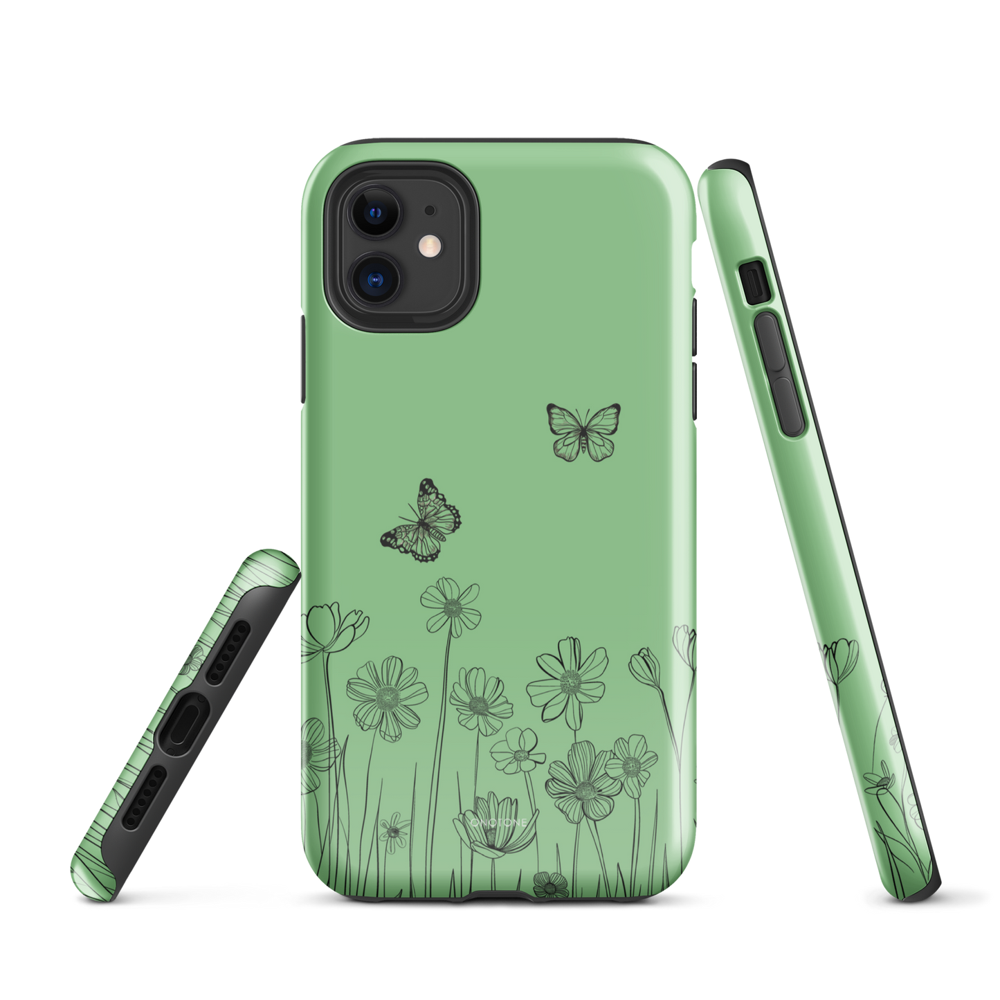 Spring Leaf Pastel Color iPhone 11 Case