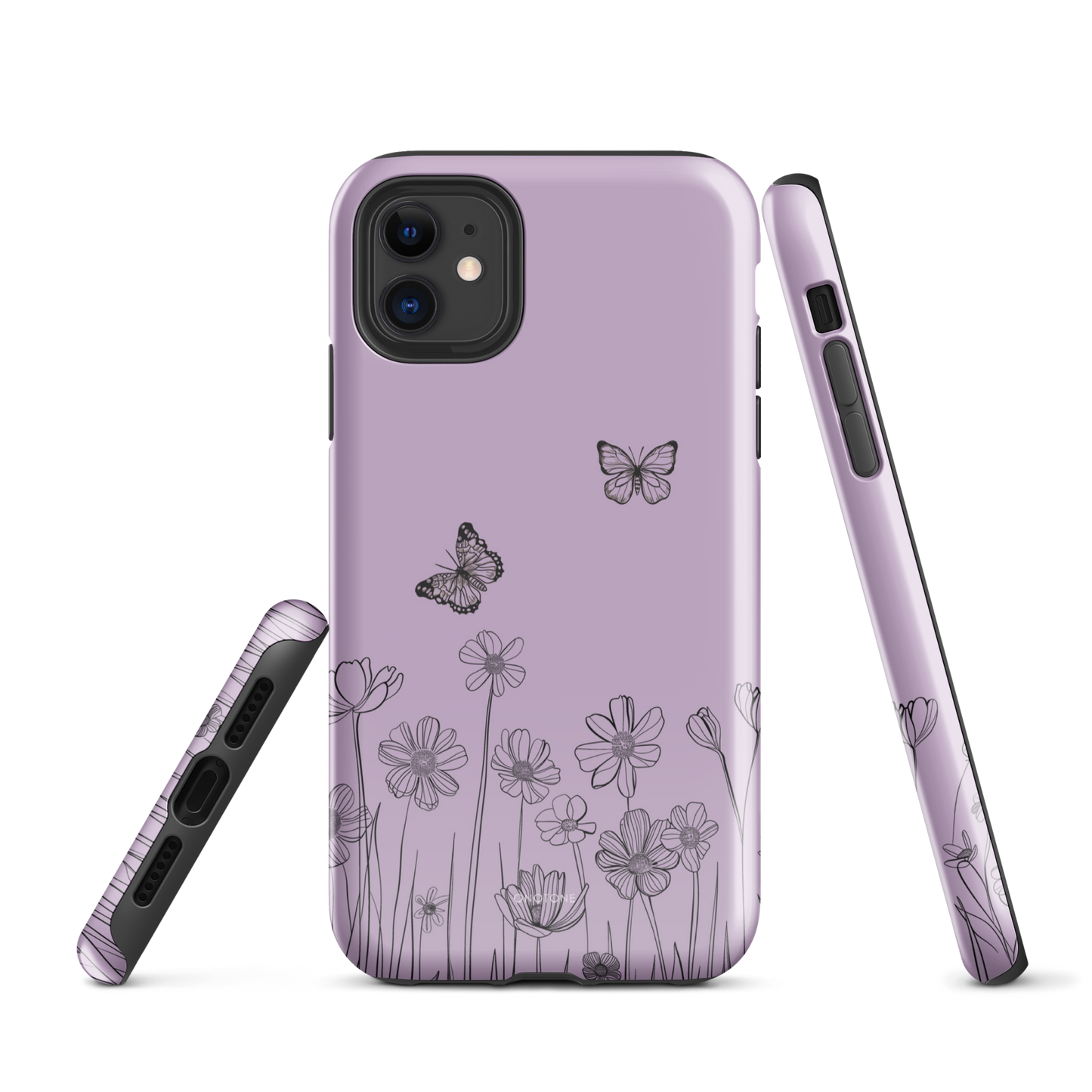 Violet Dusk Pastel Color iPhone 11 Case
