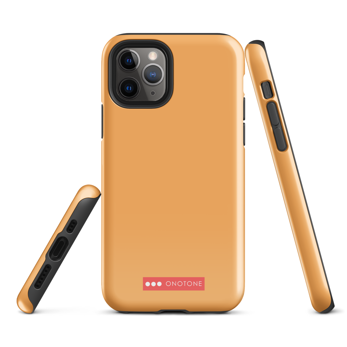 Dual Layer orange iPhone® Case - Pantone® 150