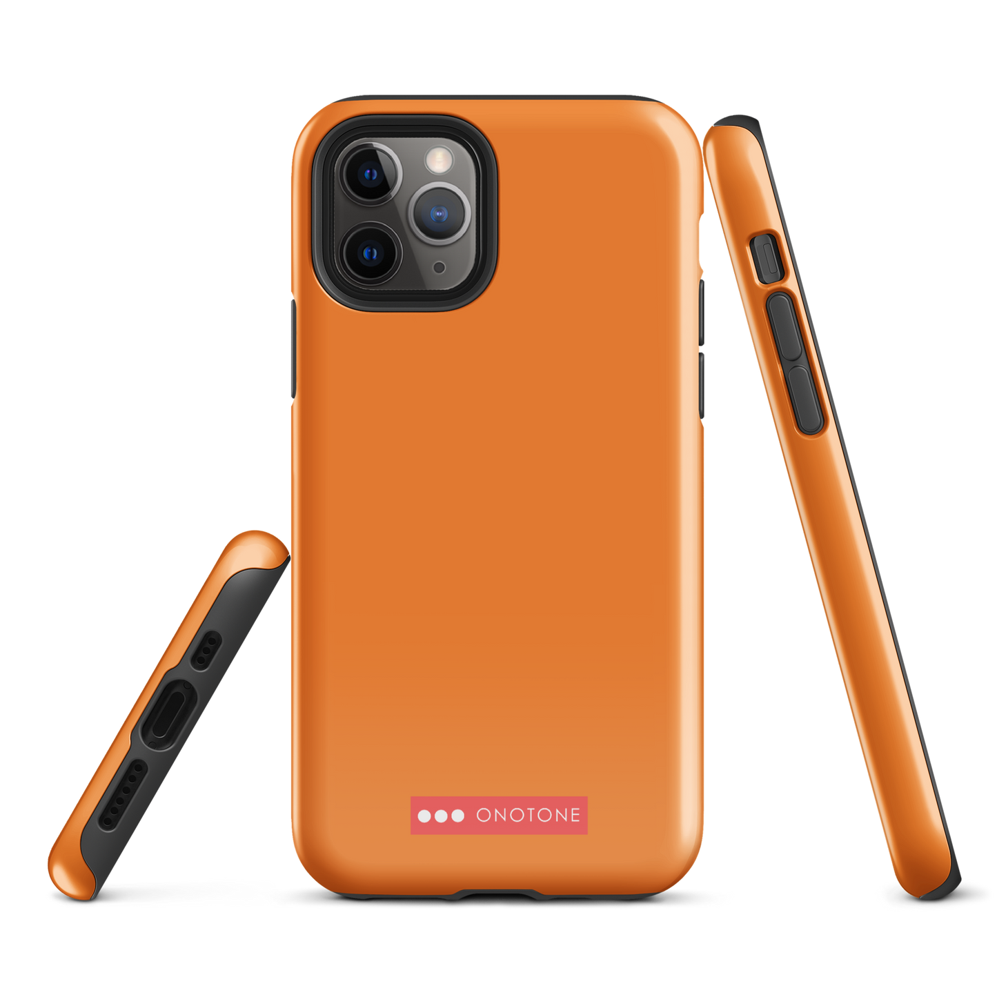 Dual Layer orange iPhone® Case - Pantone® 151