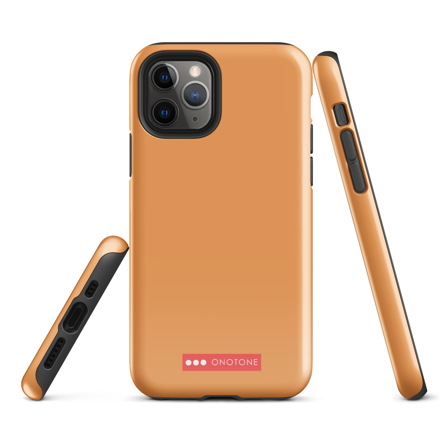 Dual Layer orange iPhone® Case - Pantone® 157