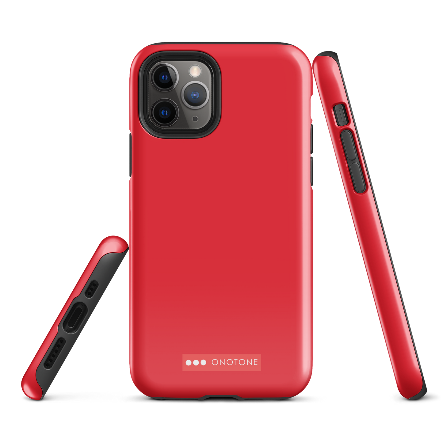 Solid Color red iPhone® Case - Pantone® 185