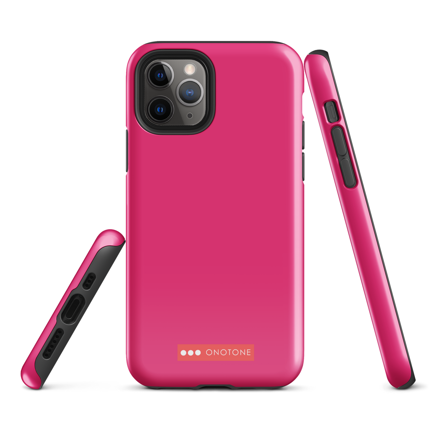 Solid Color pink iPhone® Case - Pantone® 213