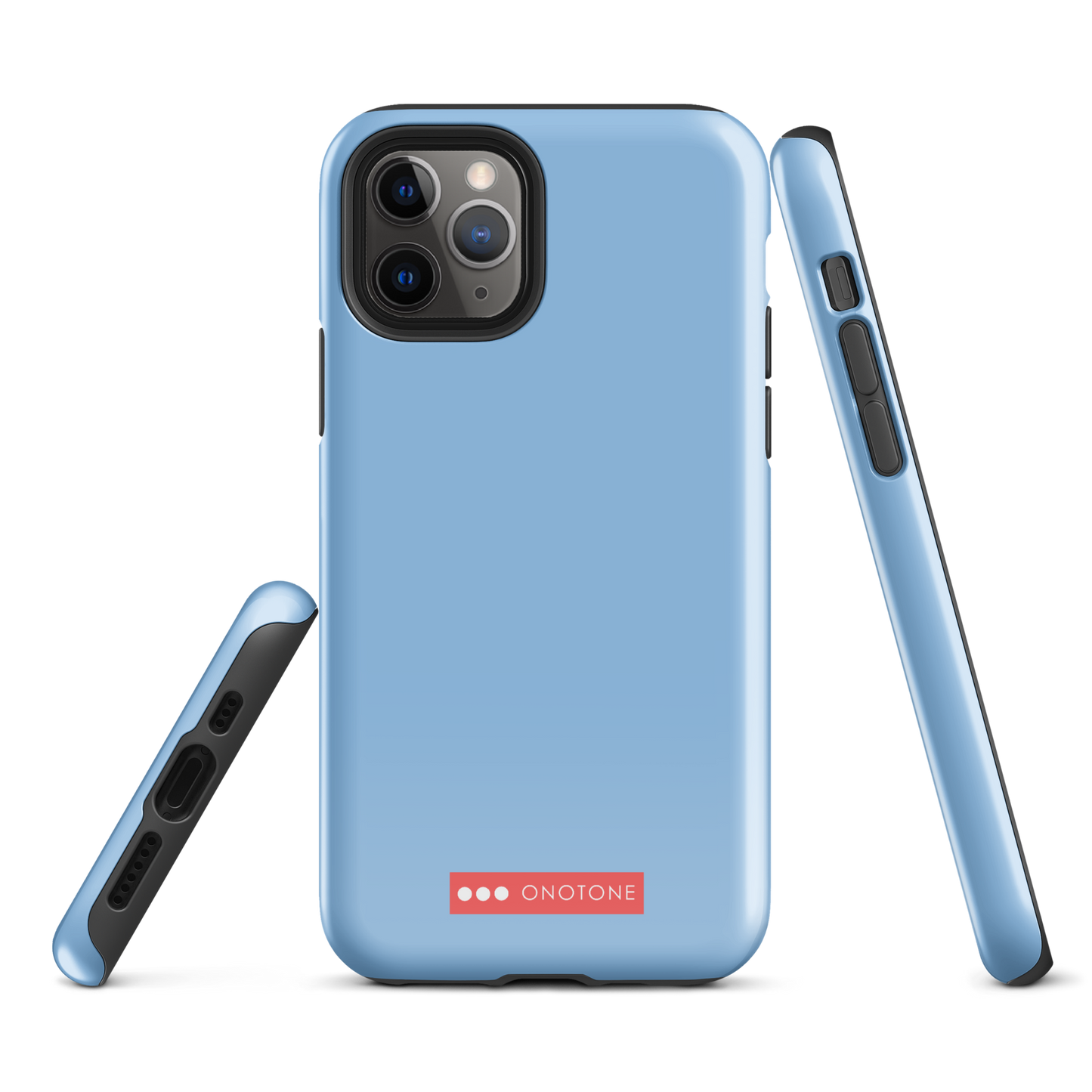 Dual Layer blue iPhone® Case - Pantone® 283