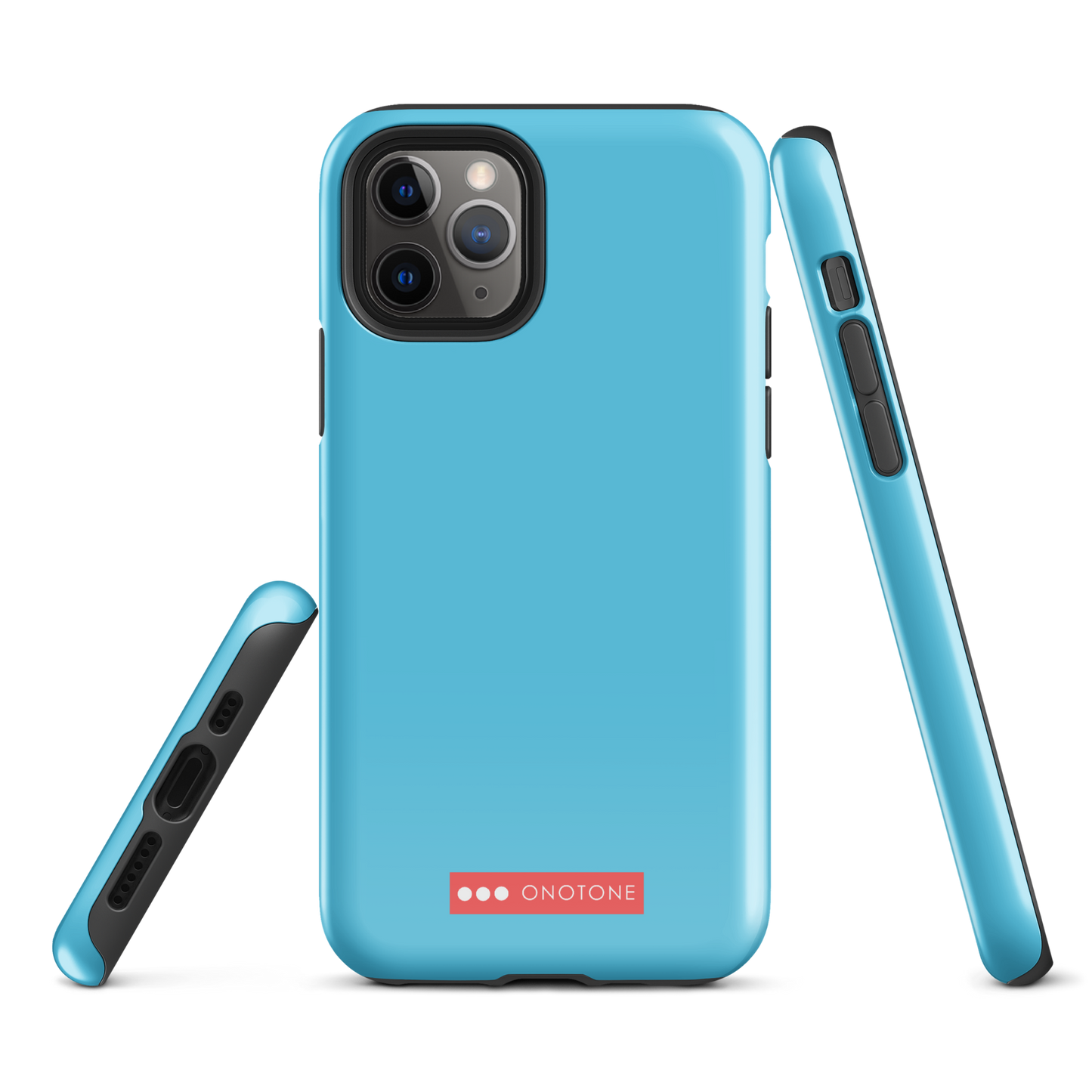 Dual Layer blue iPhone® Case - Pantone® 305