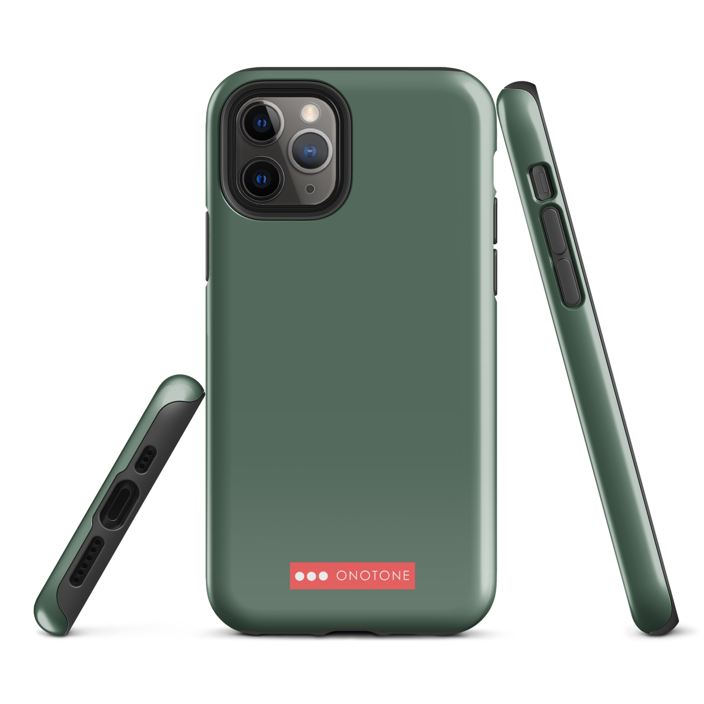 Dual Layer green iPhone® Case - Pantone® 357