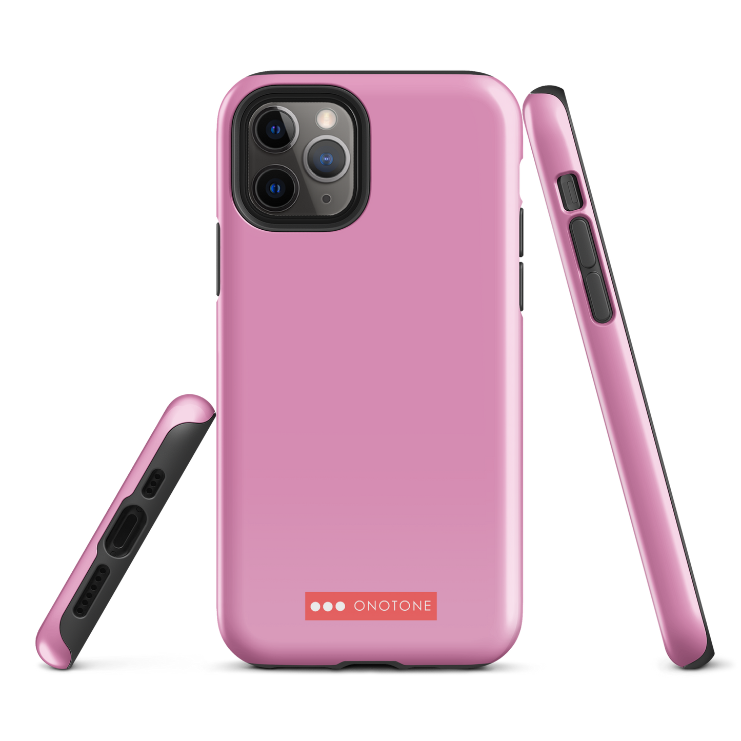 Dual Layer pink iPhone® Case - Pantone® 333