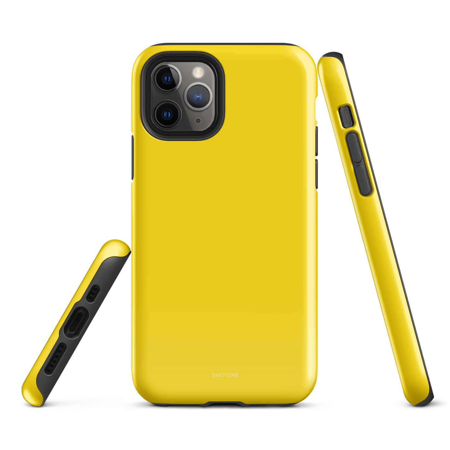 Solid Color yellow iPhone® Case - Pantone® 108