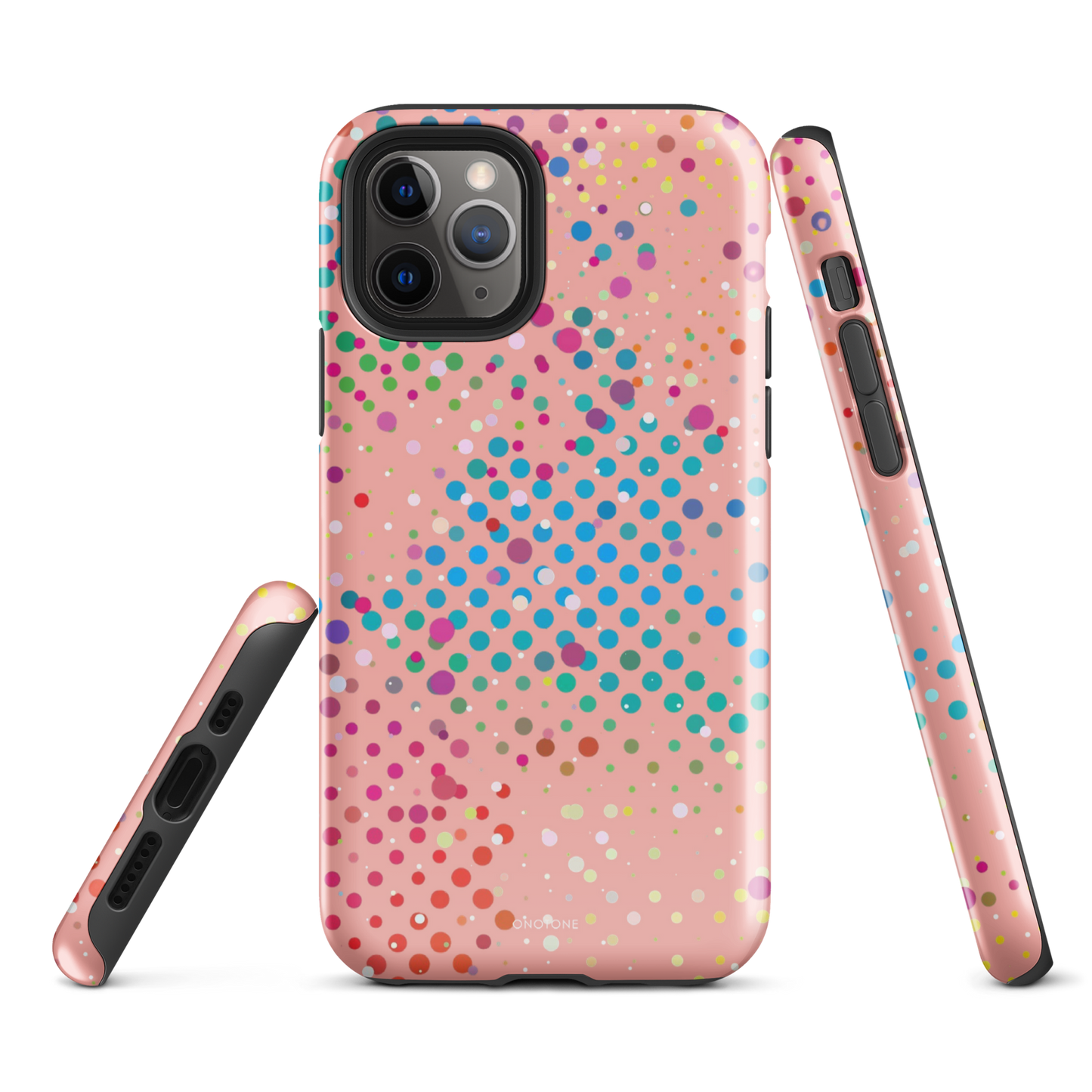 Pearl Vivid Crimson Polka Dot iPhone 11 Pro Case