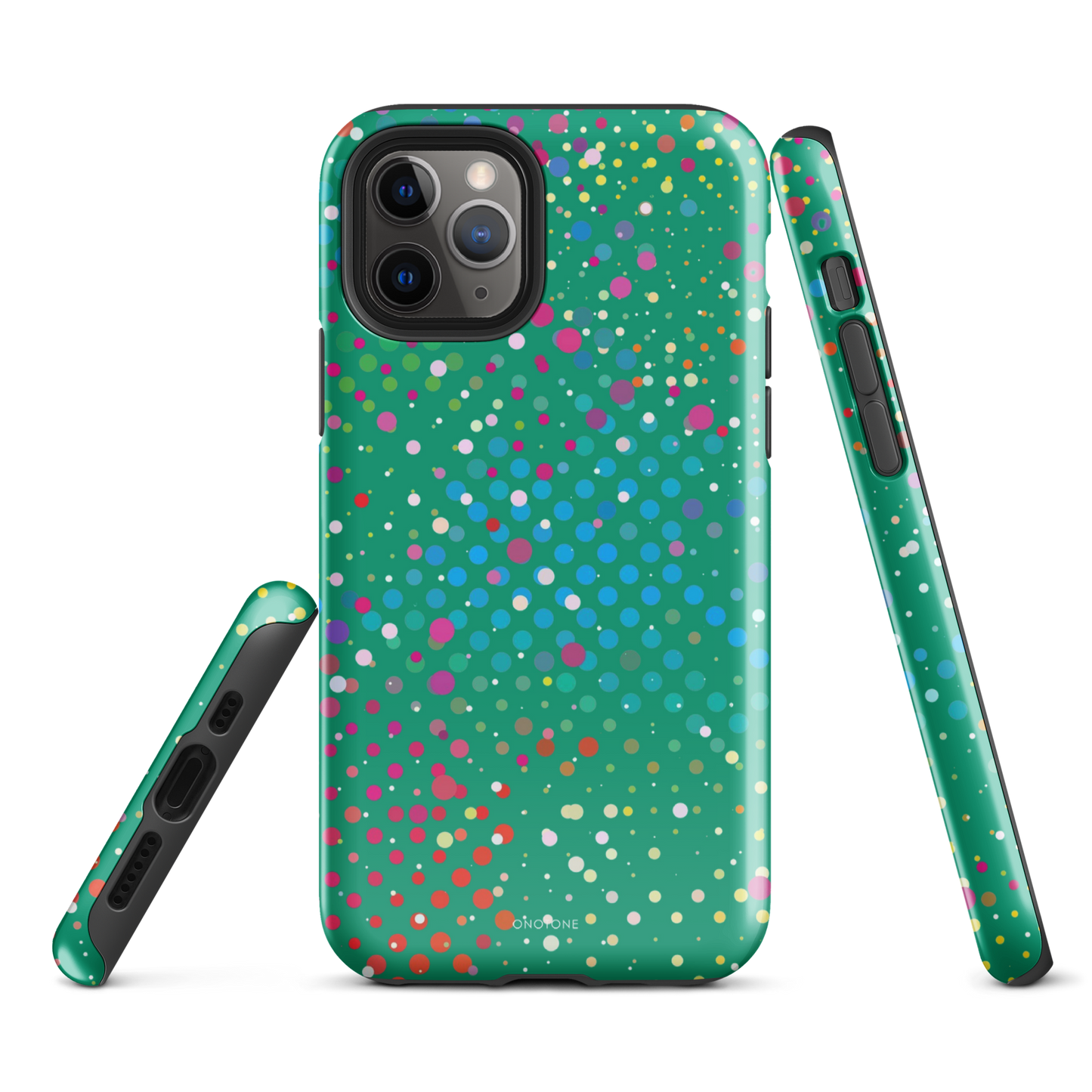 Spanish Green Polka Dot iPhone 11 Pro Case