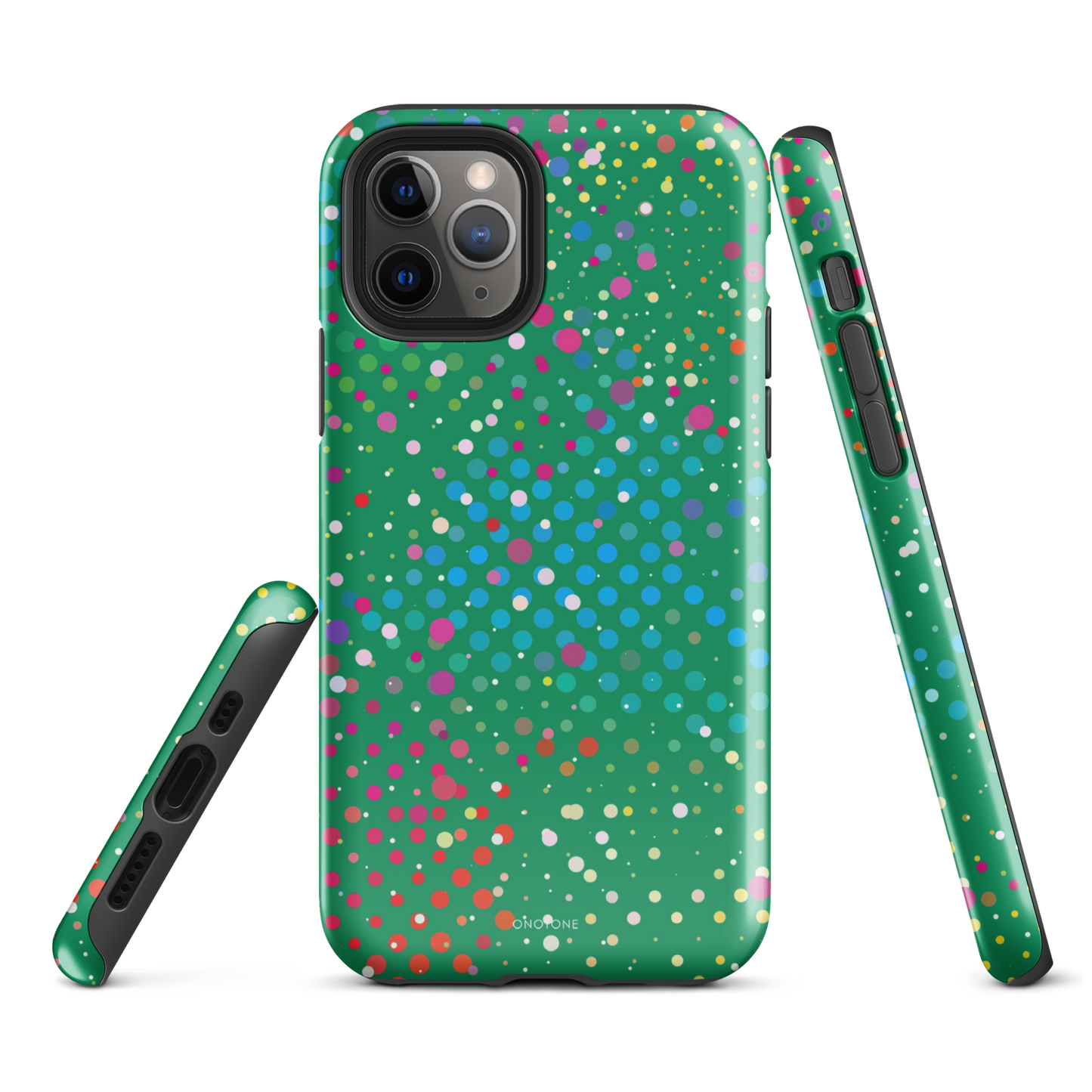 Irish Green Polka Dot iPhone 11 Pro Case