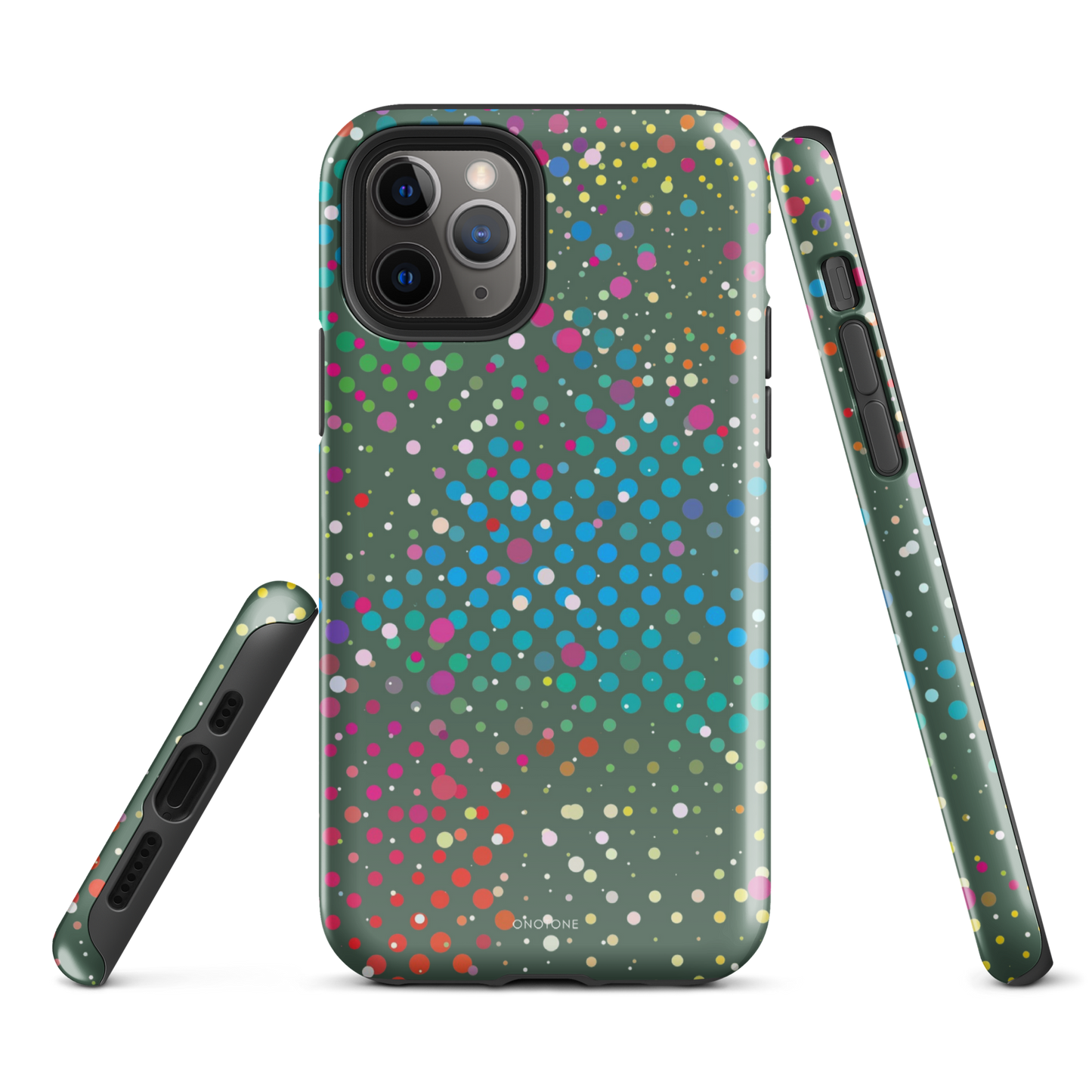 Evergreen Polka Dot iPhone 11 Pro Case