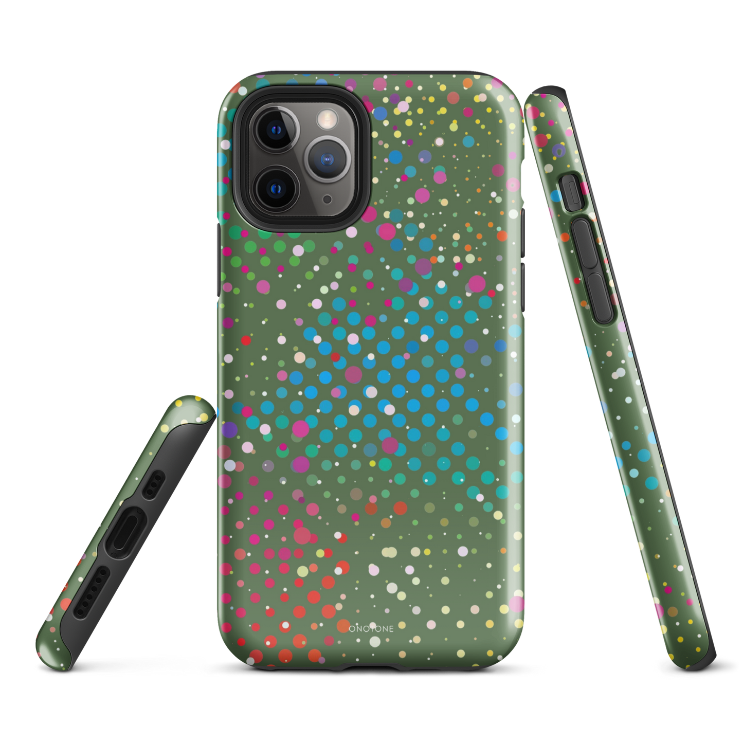 Japanese Laurel Polka Dot iPhone 11 Pro Case