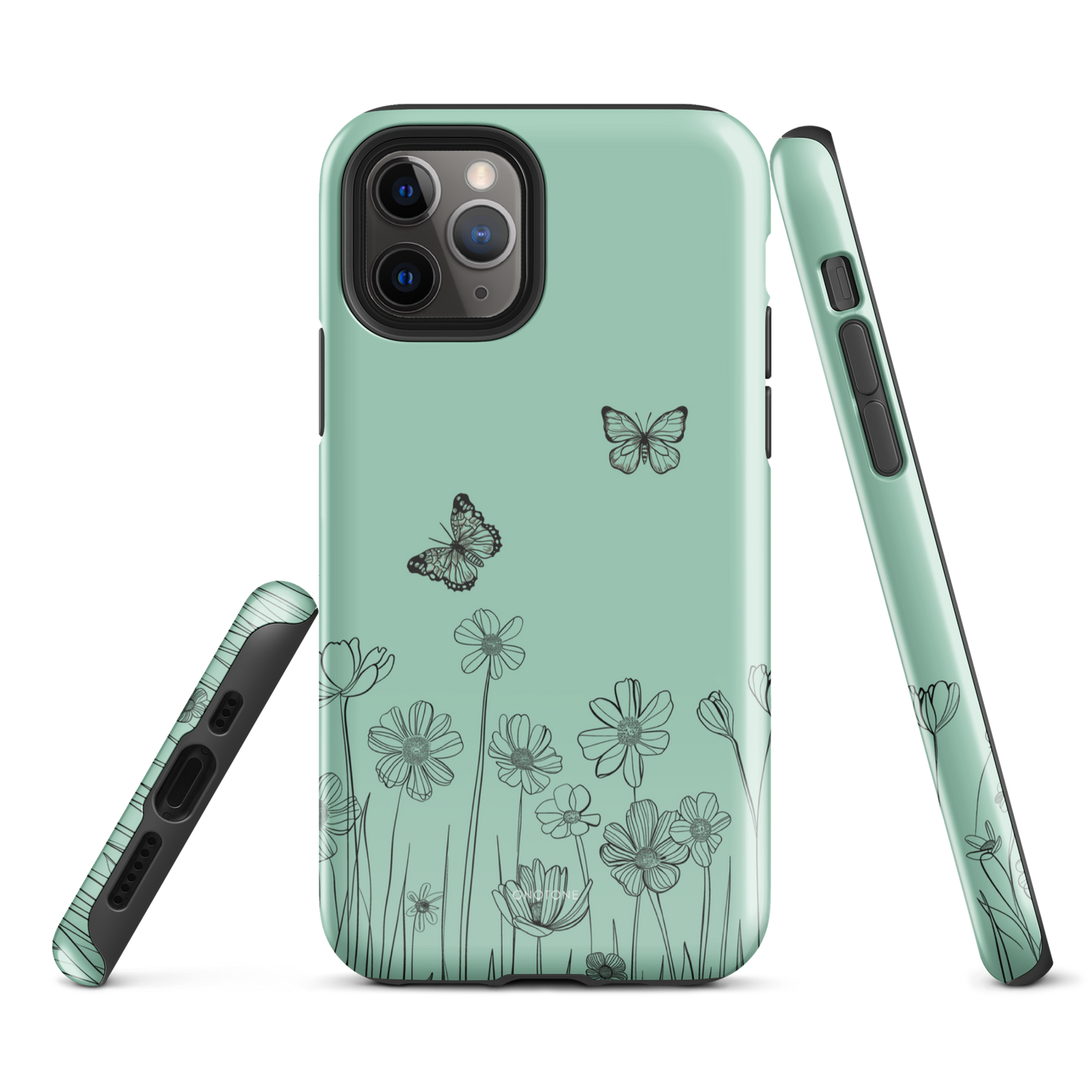 Clean Green Pastel Color iPhone 11 Pro Case