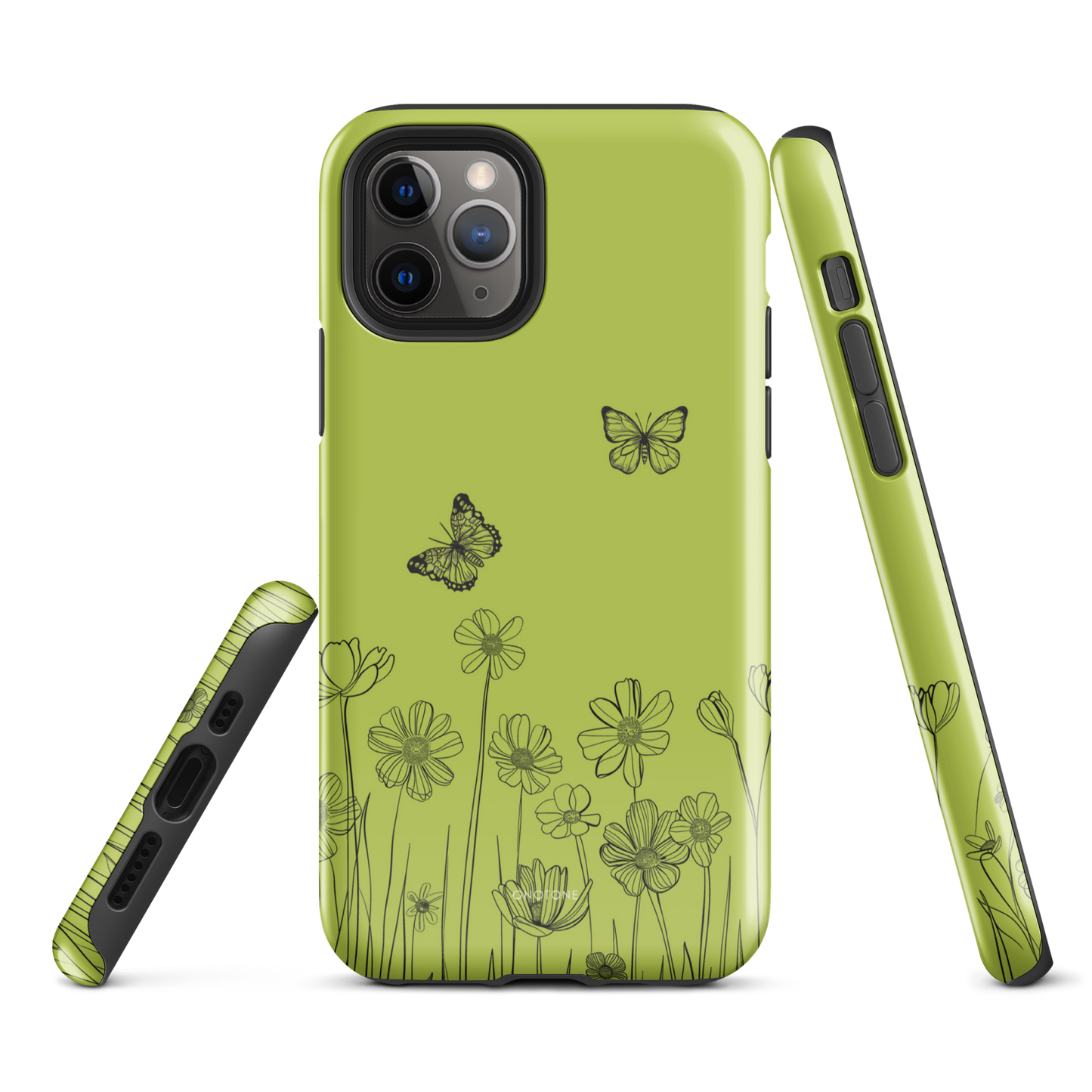 Large Leafed Lime Pastel Color iPhone 11 Pro Case