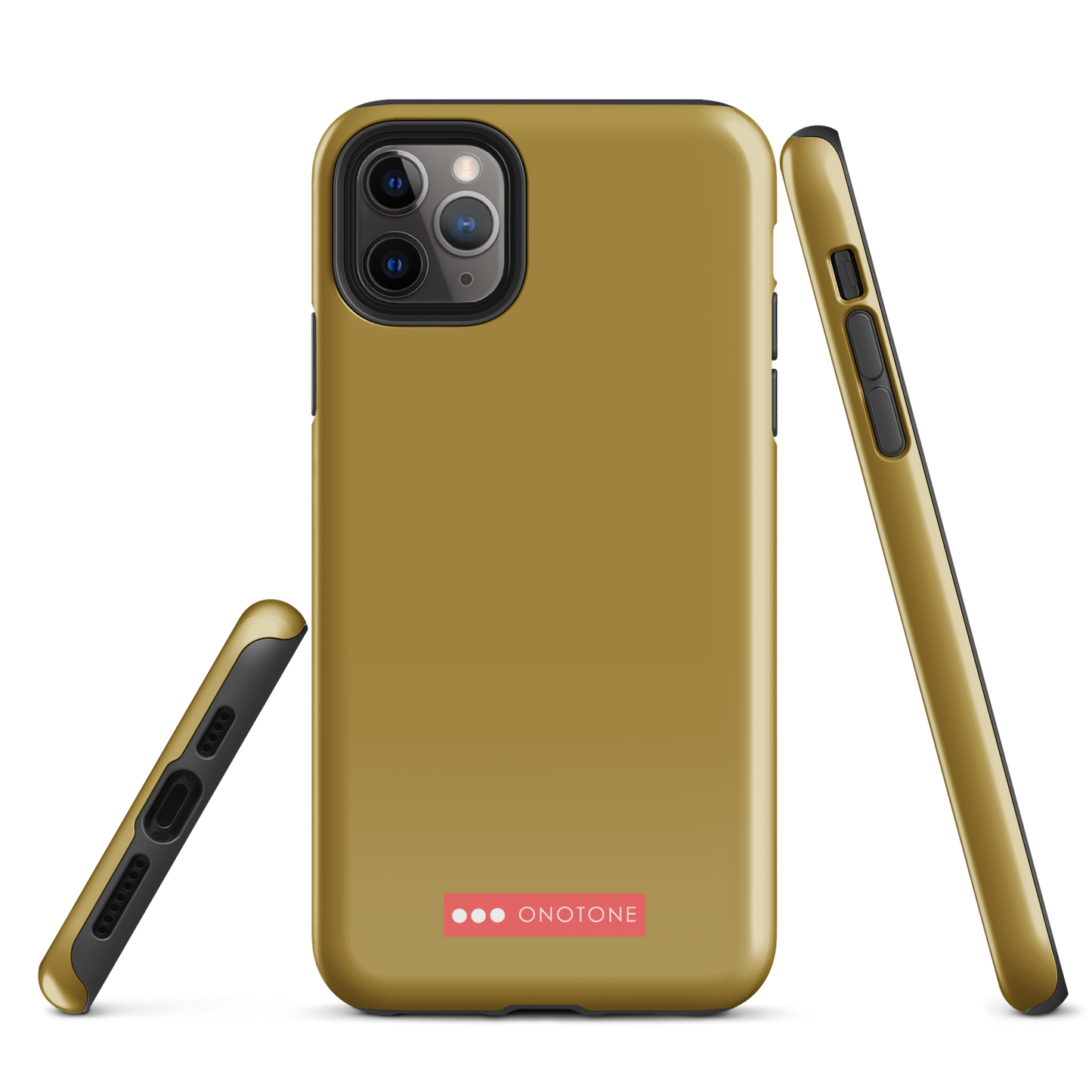 Dual Layer yellow iPhone® Case - Pantone® 111